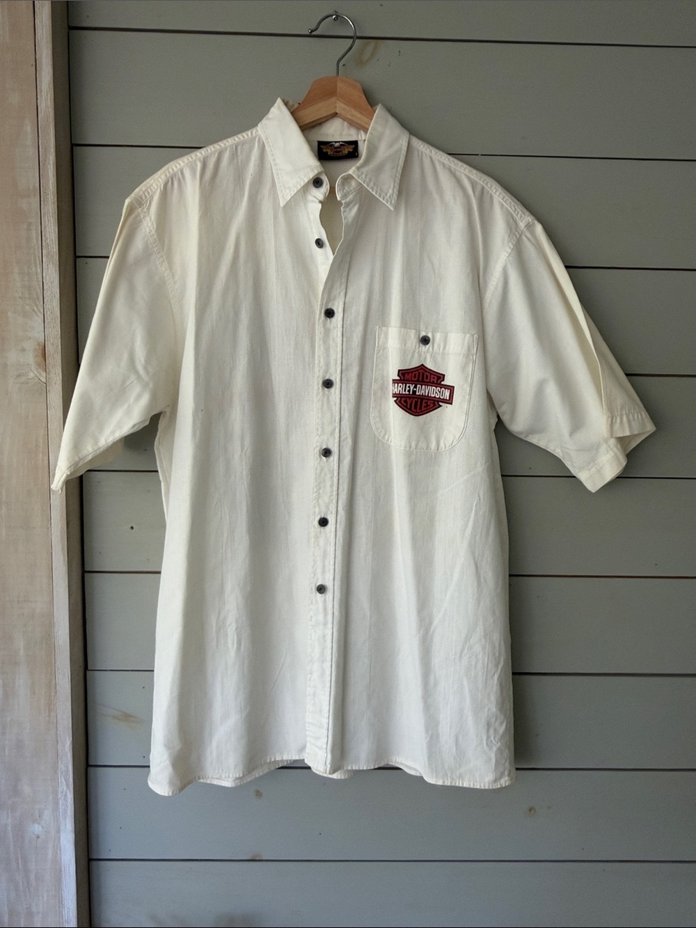 Vintage Harley-Davidson Button-Up Shirt | Size M